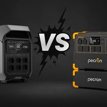 EcoFlow Delta Pro 3 jämfört med Pecron E3600LFP