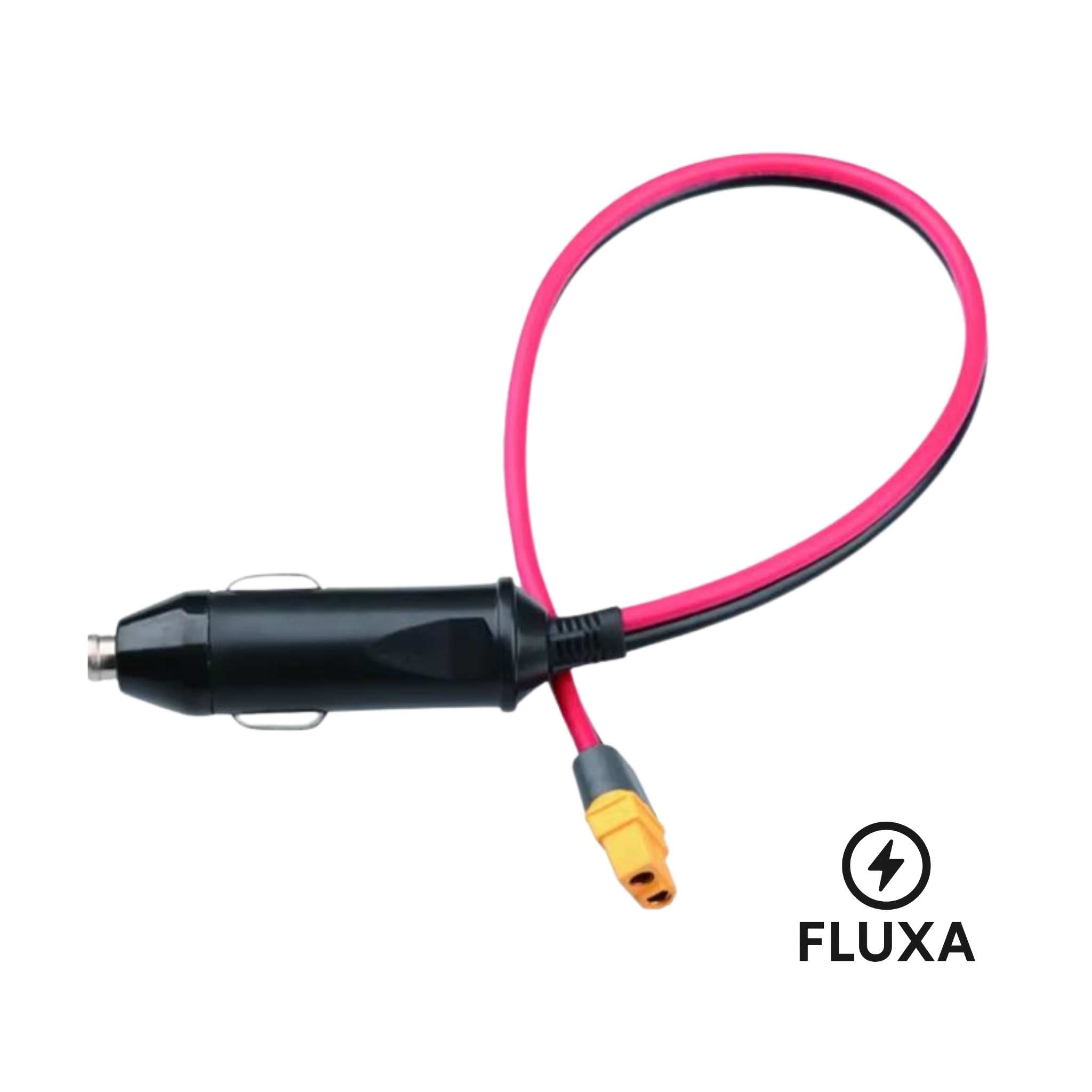 Fluxa 12V sigarettenner til XT60 - uttak – 30 cm - PECRON.NO