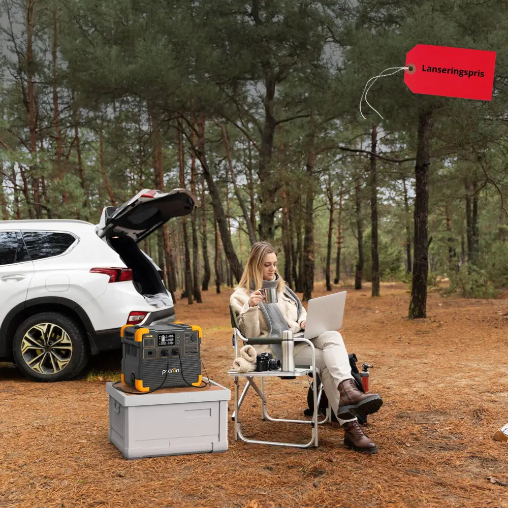 Pecron E1500LFP – Kraftig og smart strømstasjon for hytte camping og backup