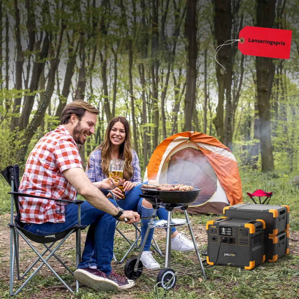 Pecron E1500LFP – Kraftig og smart strømstasjon for hytte camping og backup