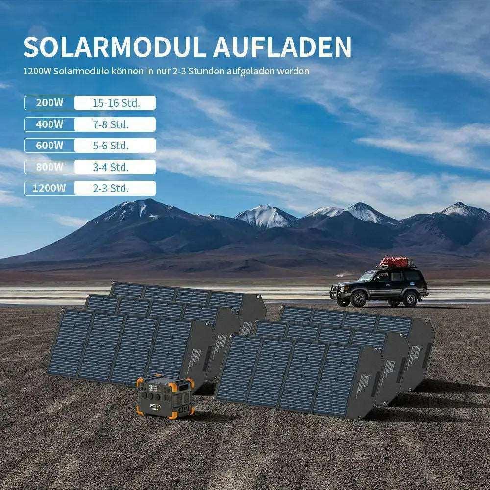 PECRON E2000LFP - Pakketilbud med 2 x solcellepaneler - PECRON.NO