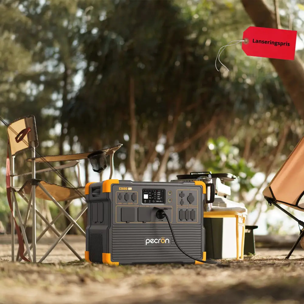 Pecron E3600LFP – Toppmodell for profesjonell og off grid strøm
