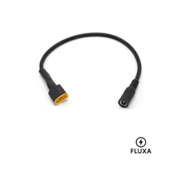 XT60 han till DC5521 hun - 0,3mm solcellekable för strömstasjon